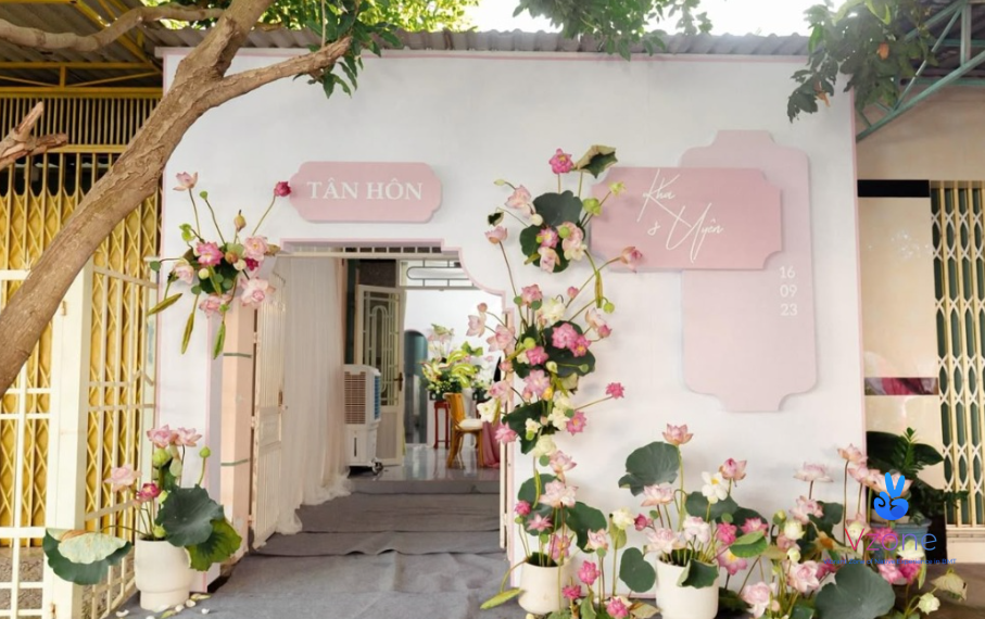 Cổng cưới phong cách truyền thống