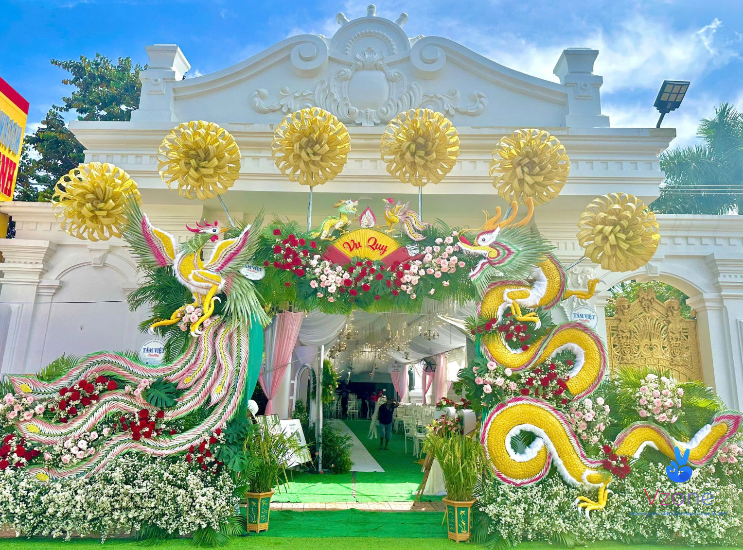 Cổng cưới phong cách truyền thống