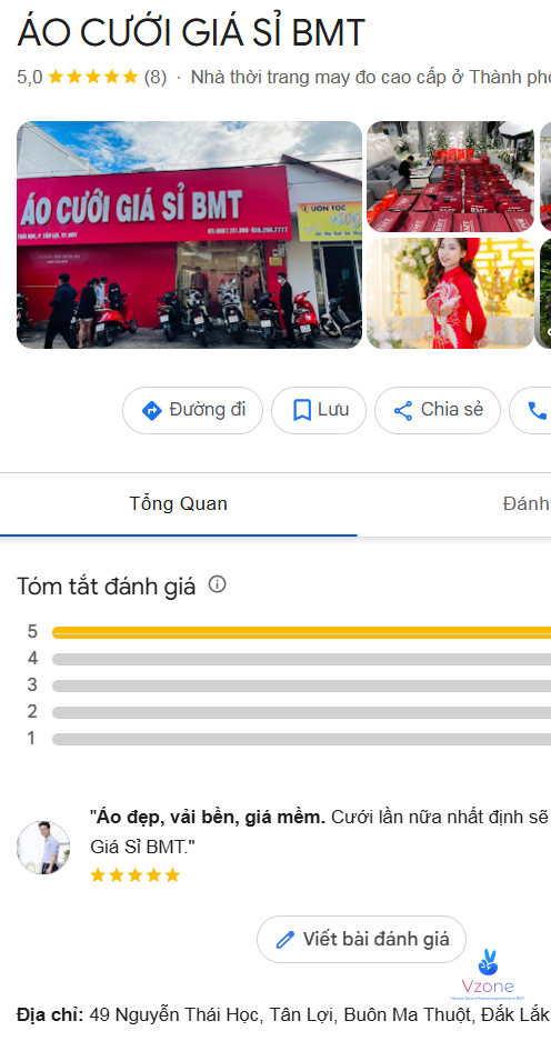 Áo Cưới Giá Sỉ BMT