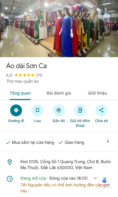 Áo Dài Sơn Ca