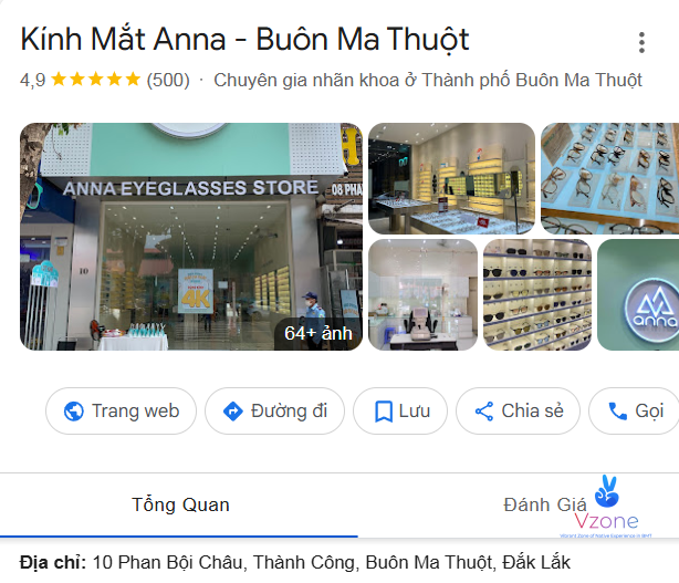 Kính Mắt Anna