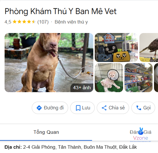 Phòng Khám Thú Y Ban Mê Vet