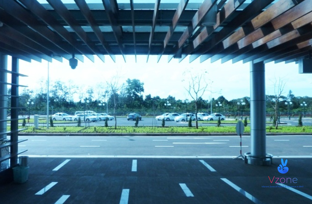 Vị trí bãi đỗ xe trong sân bay