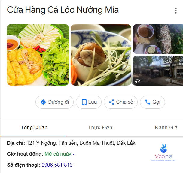 1. Cửa hàng cá lóc nướng mía