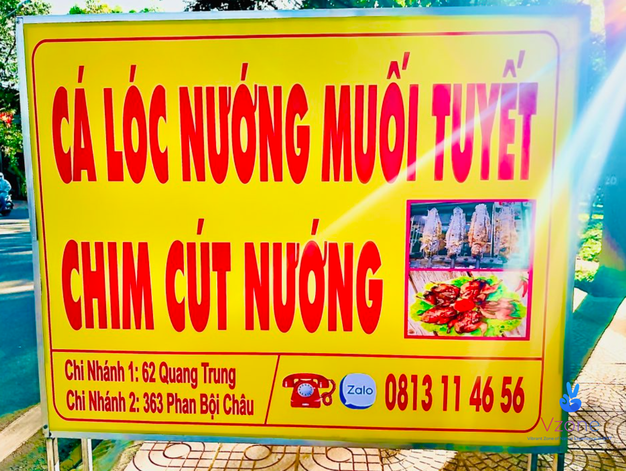 4. Cá lóc nướng Tuyết BMT