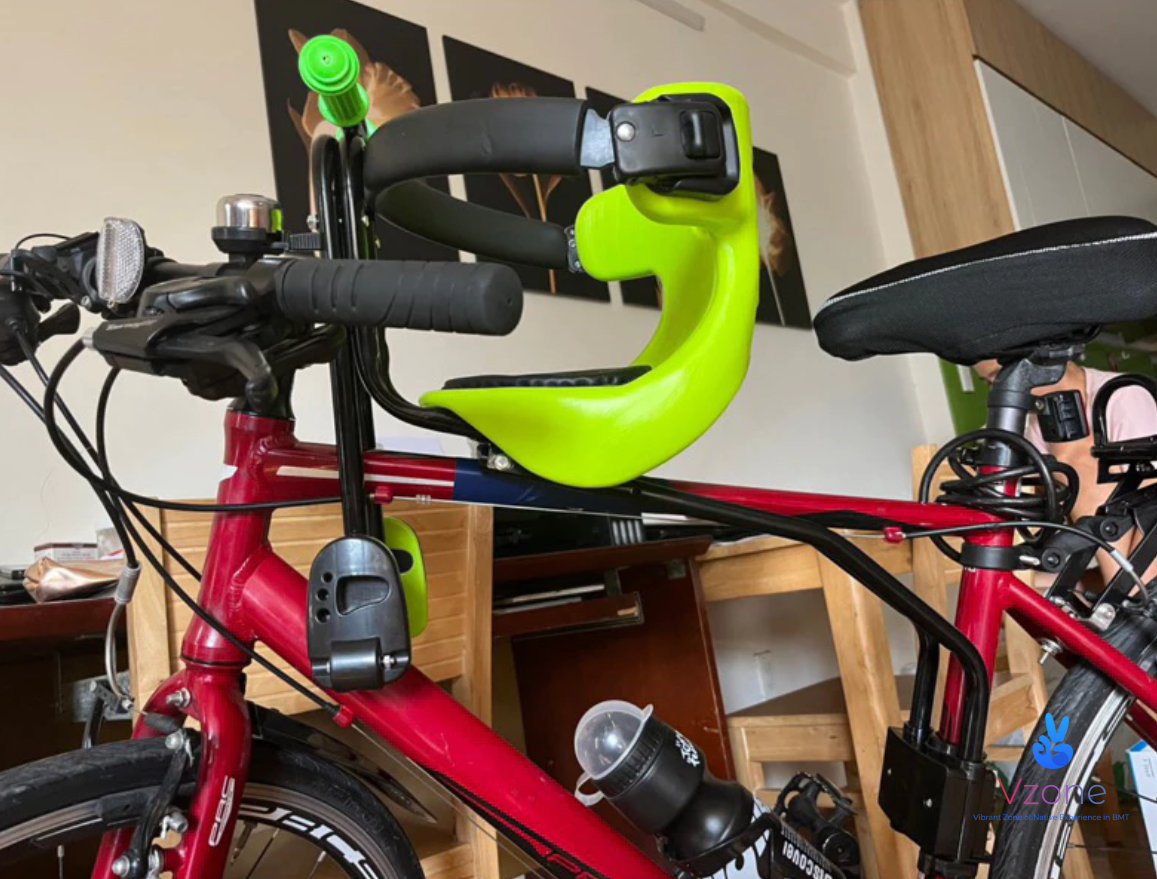 Ghế xe đạp cho em bé an toàn như thế nào?