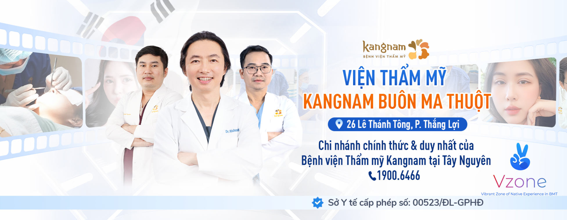 2. Viện thẩm mỹ Kangnam Buôn Ma Thuột