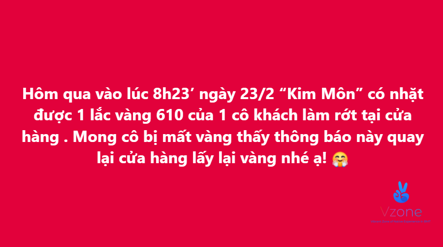 Điểm cộng của tiệm vàng Kim Môn