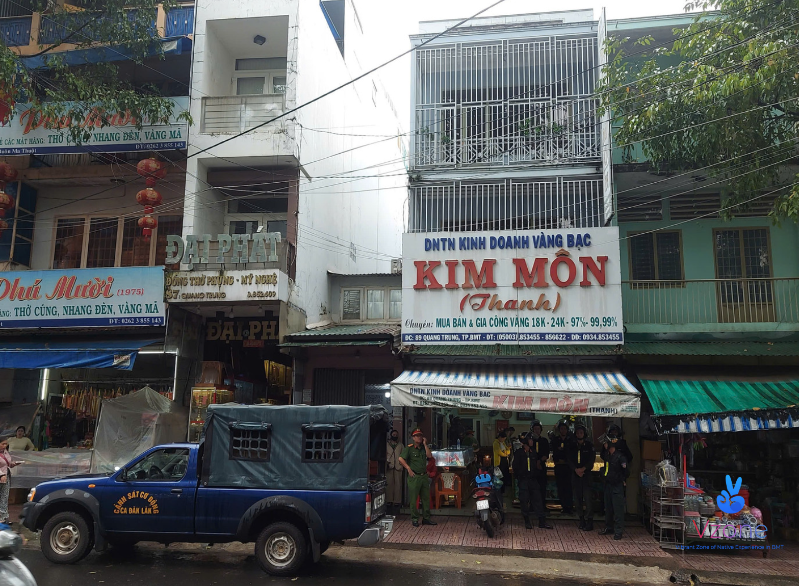 Tiệm vàng Kim Môn BMT bị bắt?