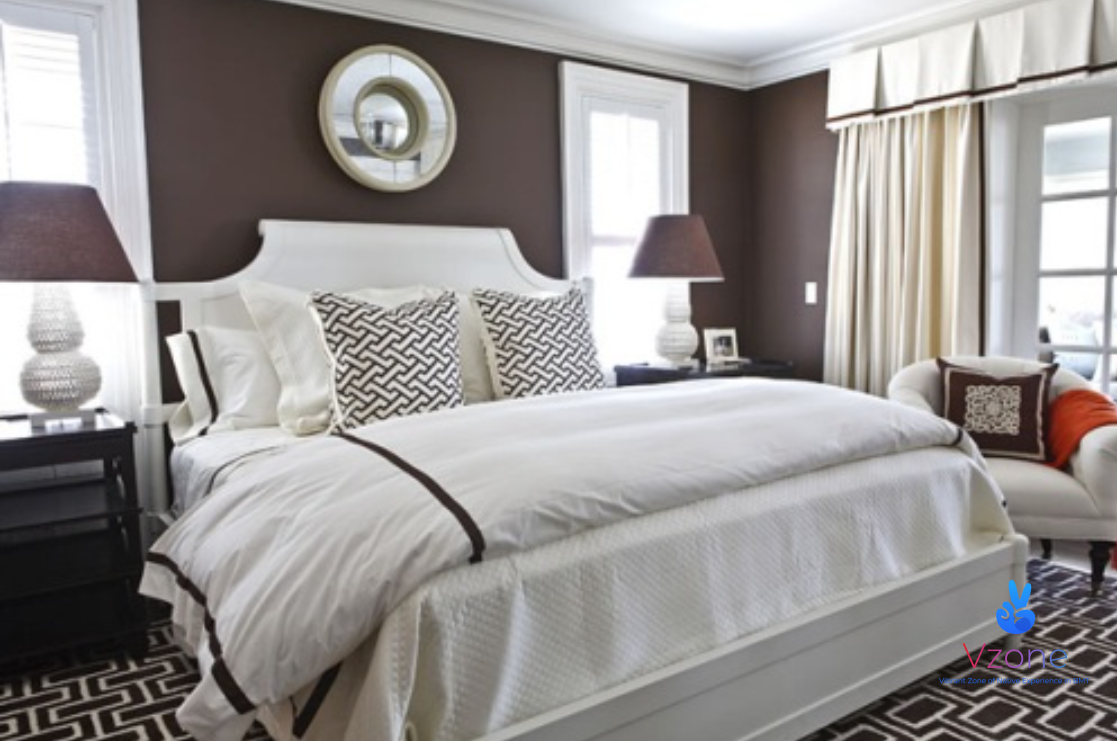 Màu tối có thực sự làm phòng ngủ u ám?